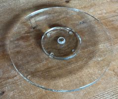 Glasplatte drehbar Glasi Hergiswil Roberto Niederer