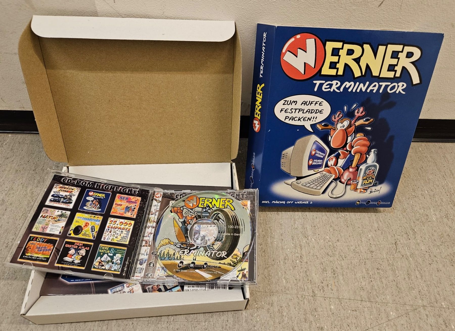 CD & DVD vergini: Werner Terminator (CD-Rom) – Usato da LUZERN venduto da Supigers