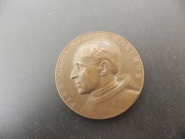 Alte Vatikan Medaille Papst Pius XII. Anno Santo 1950