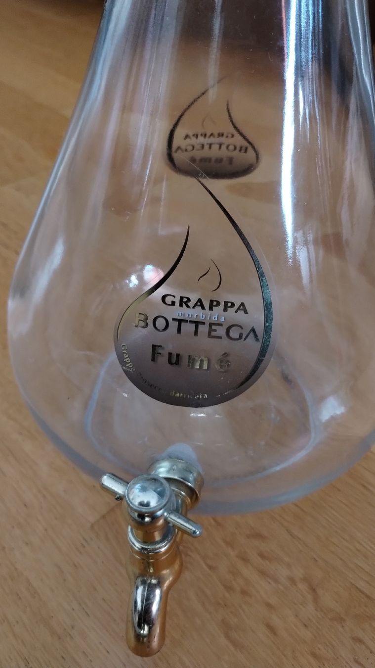 Altro in Stoviglie & Bicchieri: Grappa Bottega Glasflasche mit Zapfhahn – Usato da Bern venduto da Jihman 4