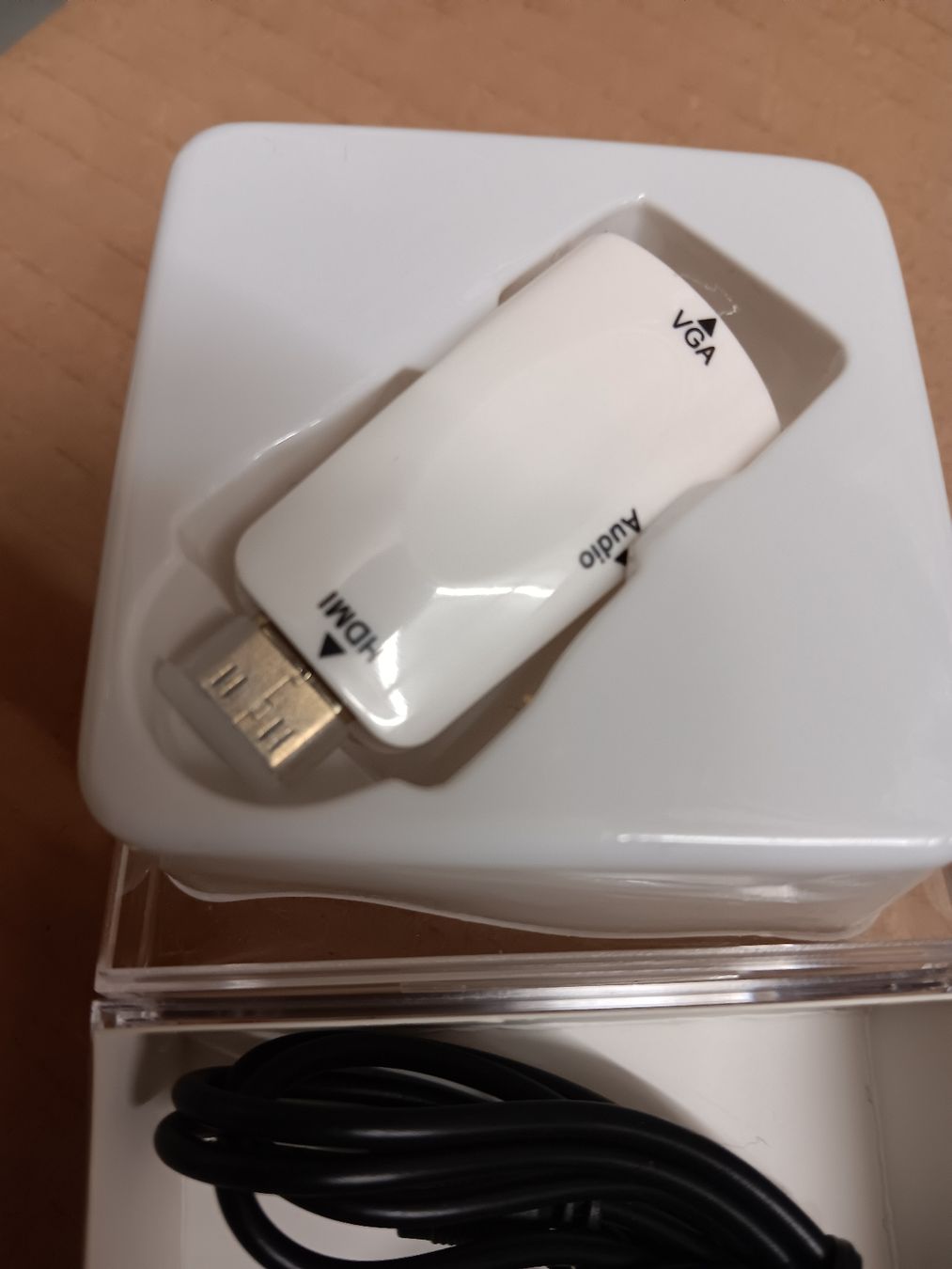Adattatori: miniHDMI zu VGA Adapter mit Audioausgang – Nuovo e nell'imballaggio originale da Ermatingen venduto da rik4rdo 2
