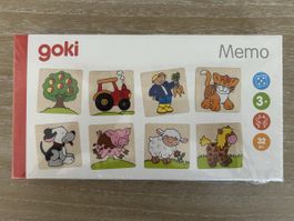 Goki Memo Spiel 32 Teile ab 3 Jahren  neu & ungeöffne