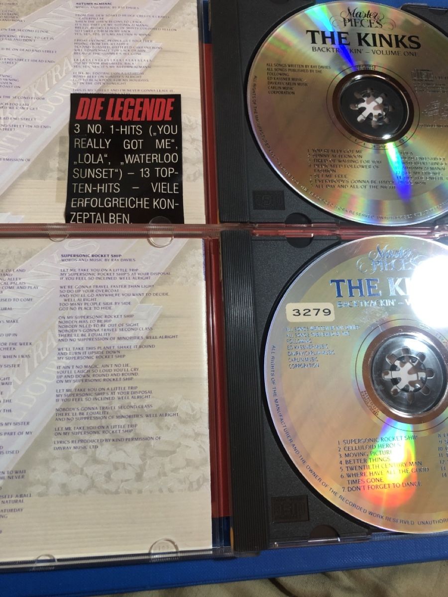 CDs: The Kinks - Backtrackin  2 CD – D'occasion à Flaach par rubo7 2