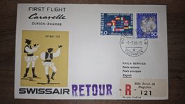 Swissair Zürich - Zagreb 03.05.1966
