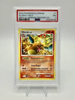 Pokémon Glurak Charizard Platinum Arceus Cracked Ice PSA 7
