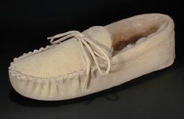 mollig warme, Lammfell-Moccasins, Finken Gr. 40 redu.Neuware