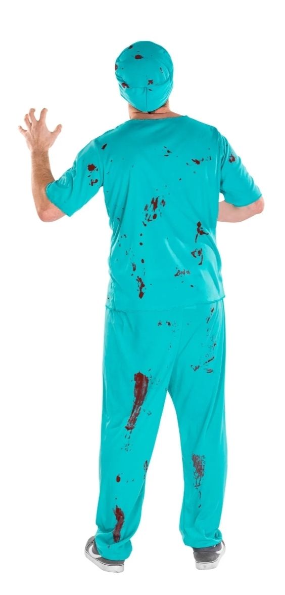 Costumi: Zombie Doktor Kostüm – Nuovo e nell'imballaggio originale da Rotkreuz venduto da Fasnachtsparadies 1