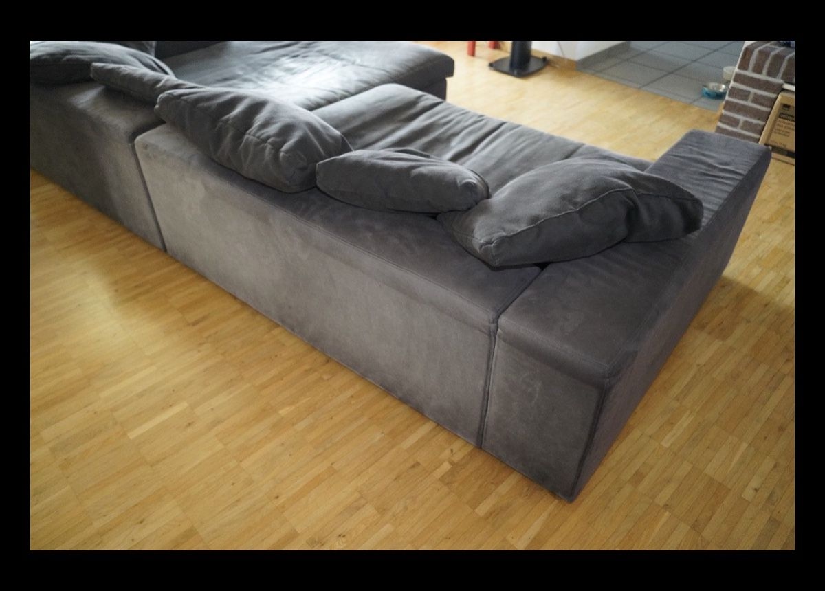 Sofas: Sofa von Interio, dunkelgrau, gebraucht – Gebraucht aus Baden von mmr92 1