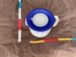 Messbehälter, Rühr- Mixbecher, Tupperware, 2 Liter, 3-teilig