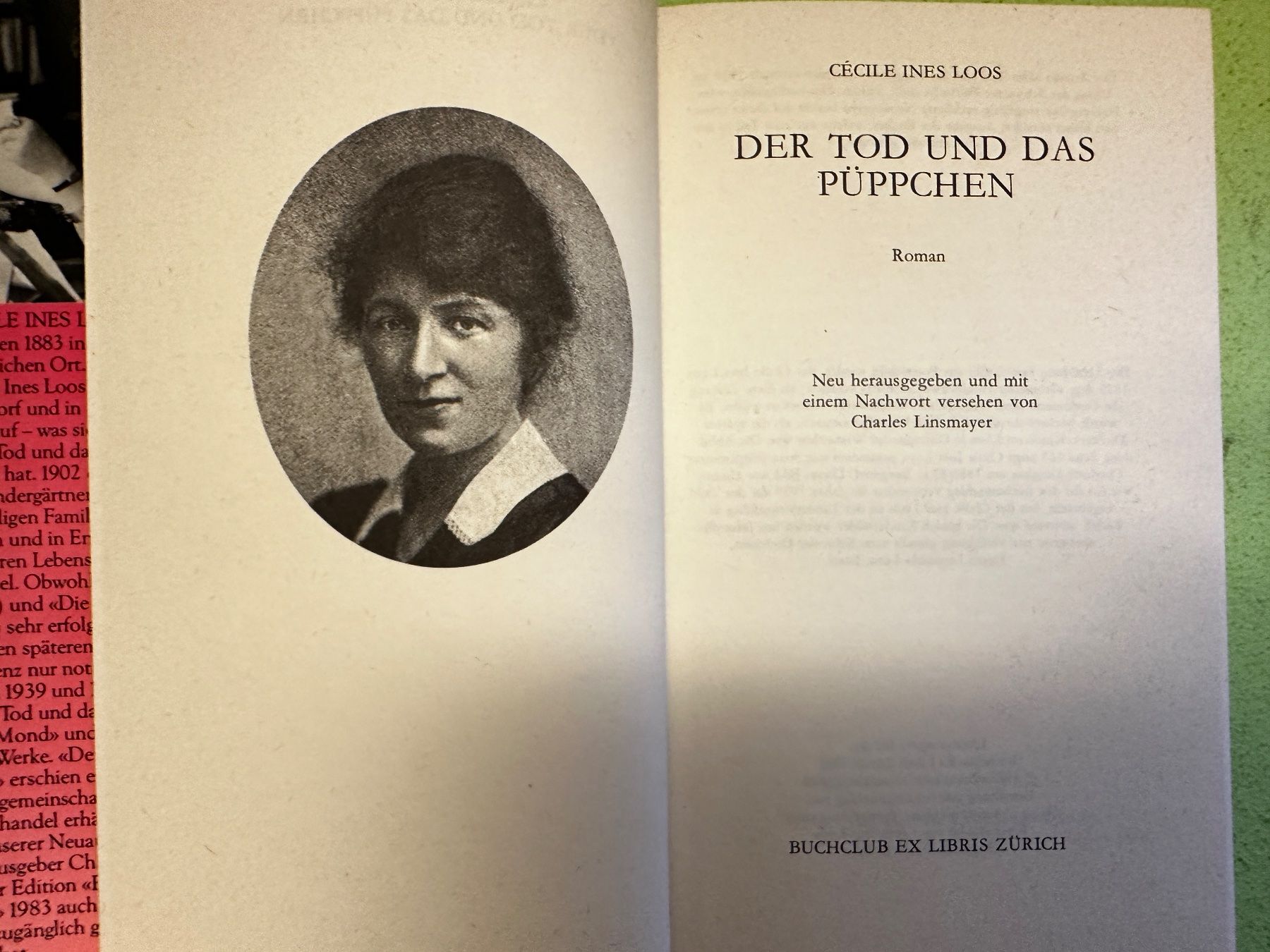 Libri: Cécile Ines Loos: Der Tod und das Püppchen – Usato da Zürich venduto da allp 2