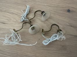3er Set Wandleuchten, Lampen, Antik, Vintage Stil