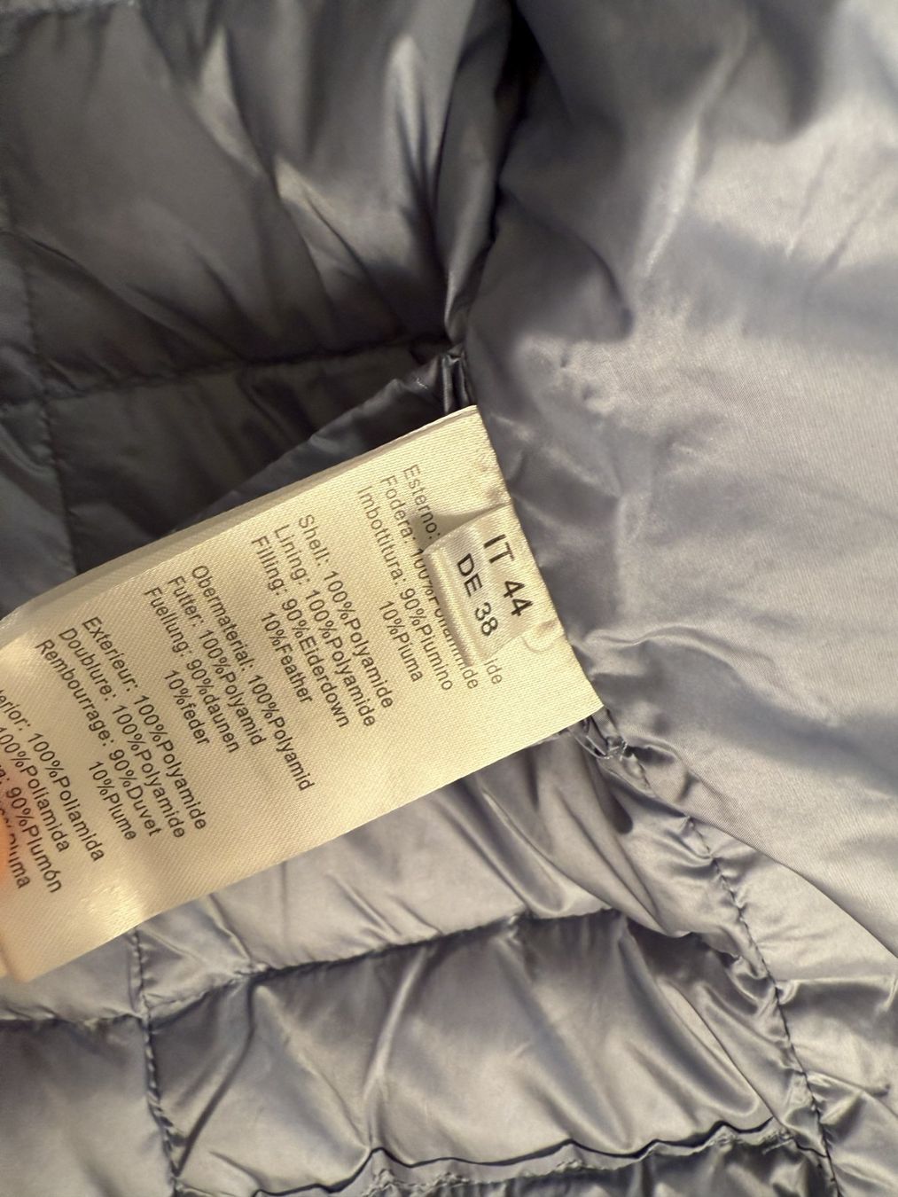 Giacche: Mabrun Damen Daunenjacke hellblau Gr. 38 – Usato da Zürich venduto da SEDRAEN 6