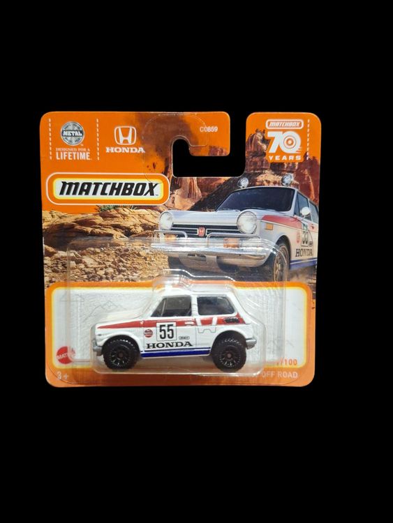 Lot De 3 Voitures Matchbox 2023 - Honda N600 Off Road 1970 - Édition 70e Anniversaire