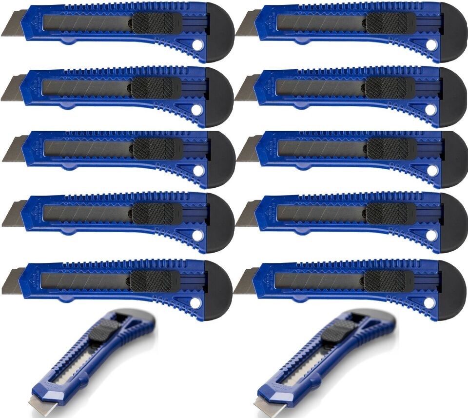 Coltelli: 18 mm Cuttermesser Teppichmesser Paketmesser Kartonmesser – Nuovo e nell'imballaggio originale da Bülach venduto da RockBottomOffTheRamp 7