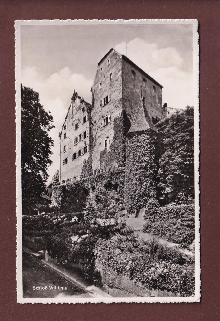 Cartoline postali: SCHLOSS WILDEGG – Usato da Pully venduto da nicecards