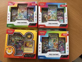 Pokemon First Partner & Pokemon Day 4 Boxen English NEU