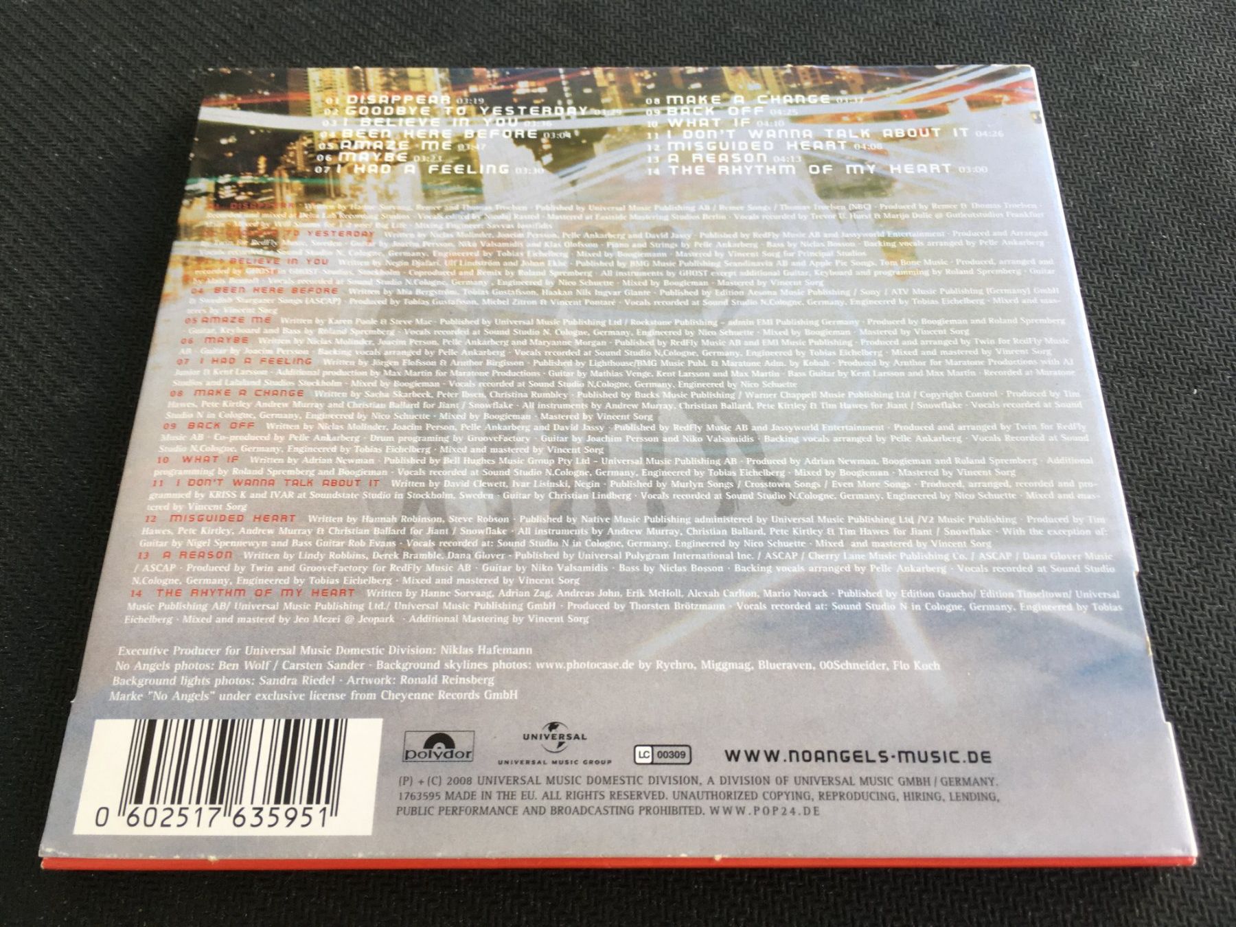 CD: No Angels - Destiny -CD- (Slidecase) – Usato da St.Gallen venduto da MedienJoe 2