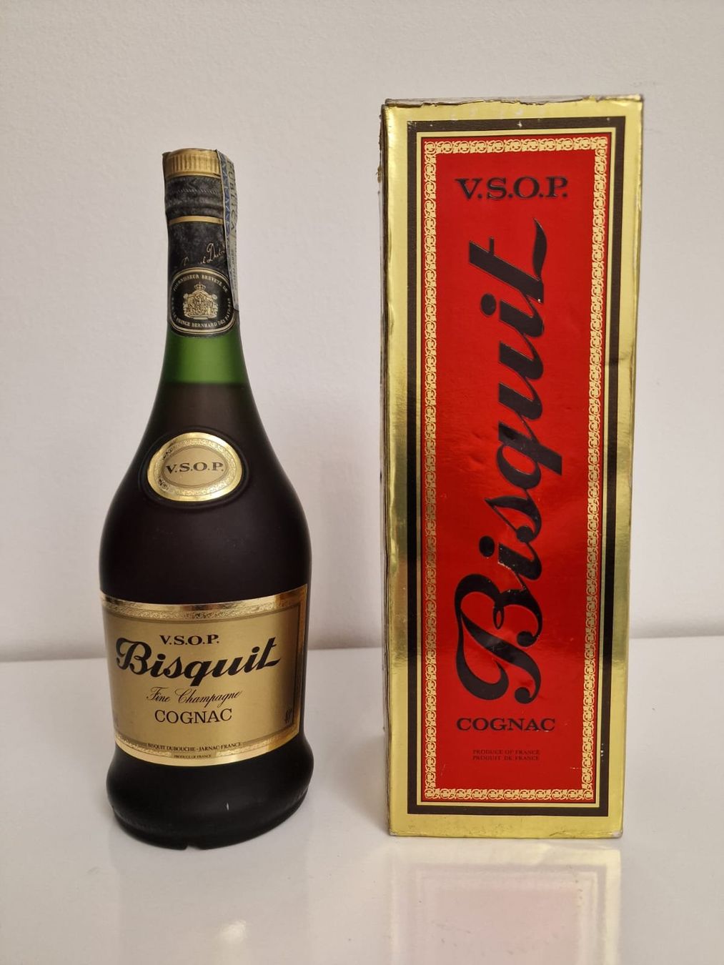 Bevande alcoliche: Cognac Bisquit VSOP 0,7L – Nuovo e nell'imballaggio originale da Plaffeien venduto da Rena88