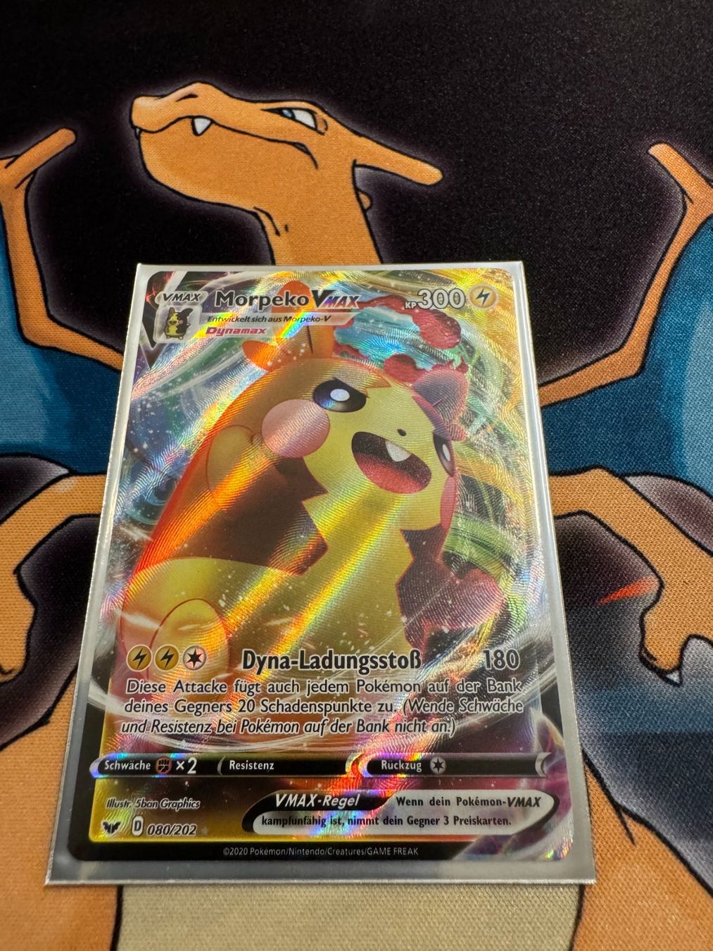 Pokémon Sammelbilder & Trading cards: Morpeko VMAX (SSH 80) - DE - Schwert & Schild – Neu (gemäss Beschreibung) aus Bülach von Pfrenzel