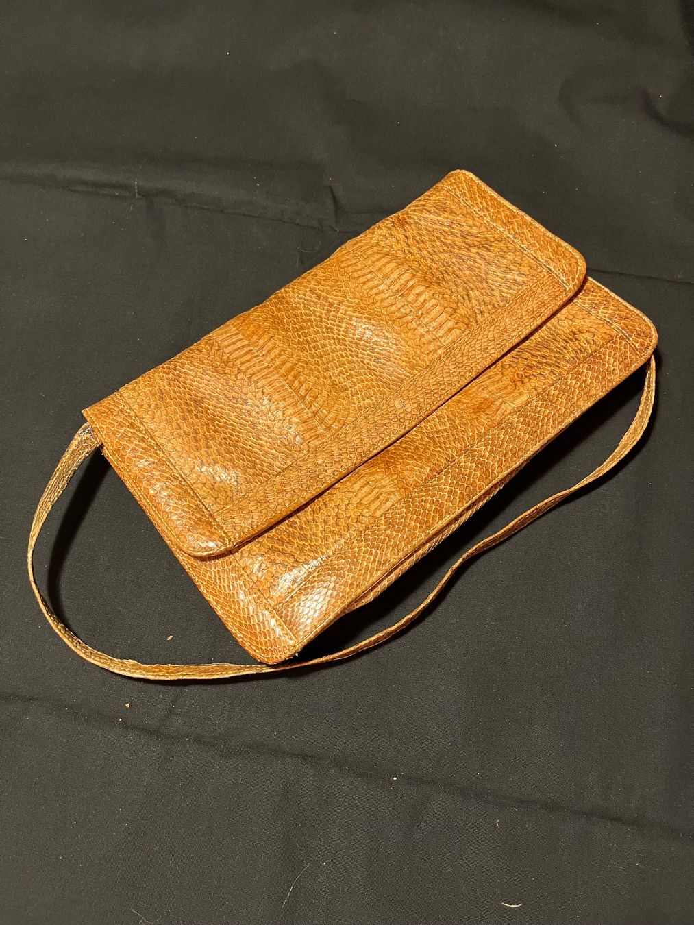 Taschen für Damen: Vintage Echtschlangenleder Handtasche / Clutch – Gebraucht aus Zürich von olivier0310 2