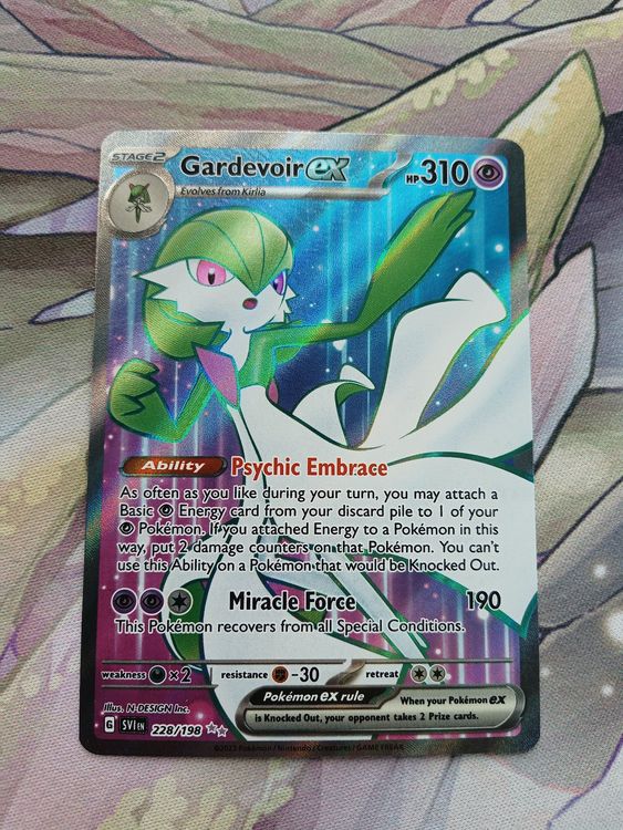Gardevoir Ex Fullart Scarlet Ex 092 Japanisch