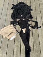 Ergobaby 4 Position 360 BoJ Black/Camel + Regenschutz 