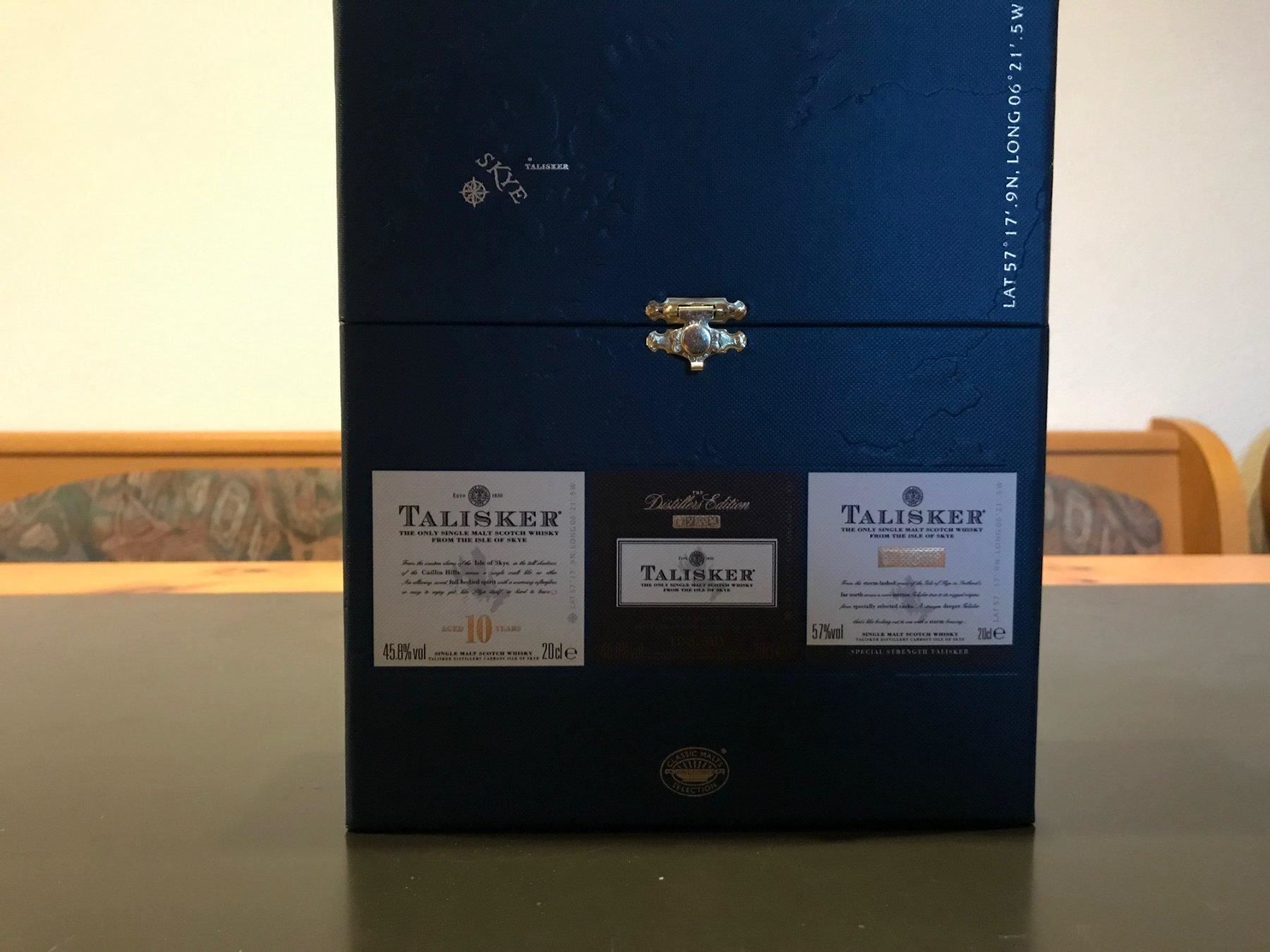 Talisker Bevande alcoliche: Talisker Geschenk-Deguset – Nuovo e nell'imballaggio originale da Klosters venduto da Mutsch72
