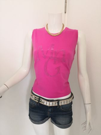 🤩MANGO TOP PINK MIT DRUCK
