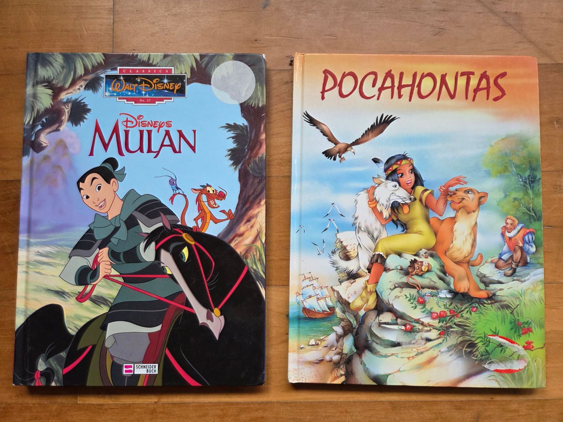 Libri: 2 Bilderbücher Mulan / Pocahontas – Usato da St. Gallen venduto da Razoon77