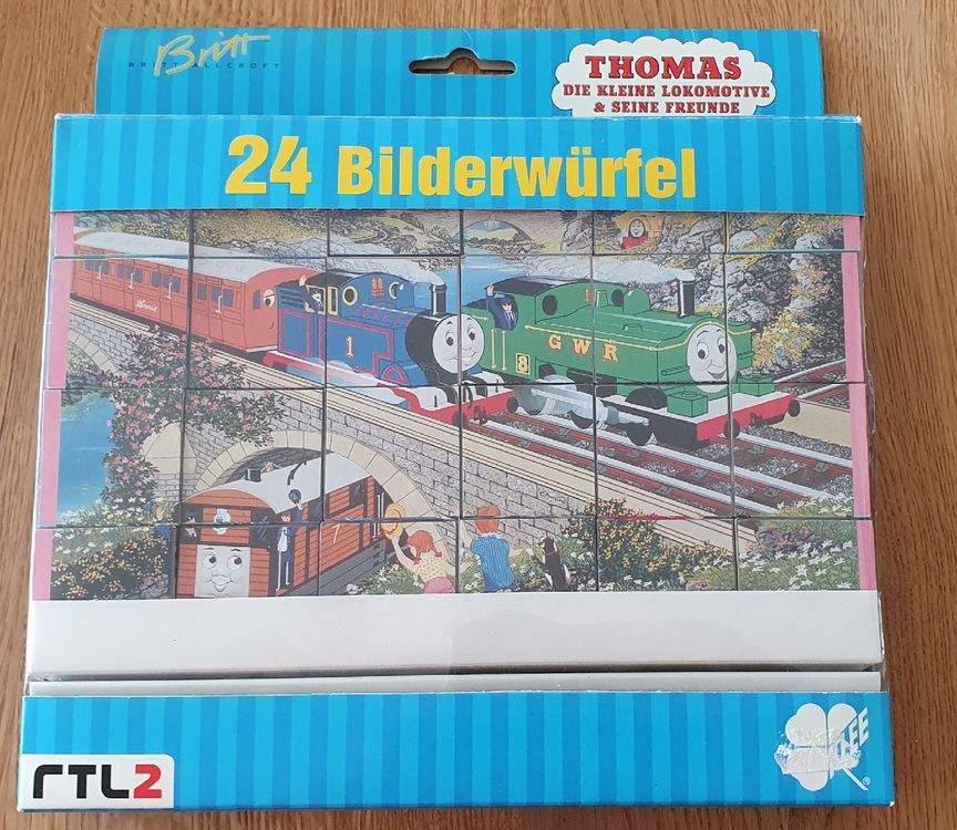 24 Bilderwürfel: Thomas, die kleine Lokomotive & ... (Gebraucht) in ...