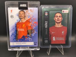 Darwin Nunez /25 & /99 - Topps TF & Merlin Heritage