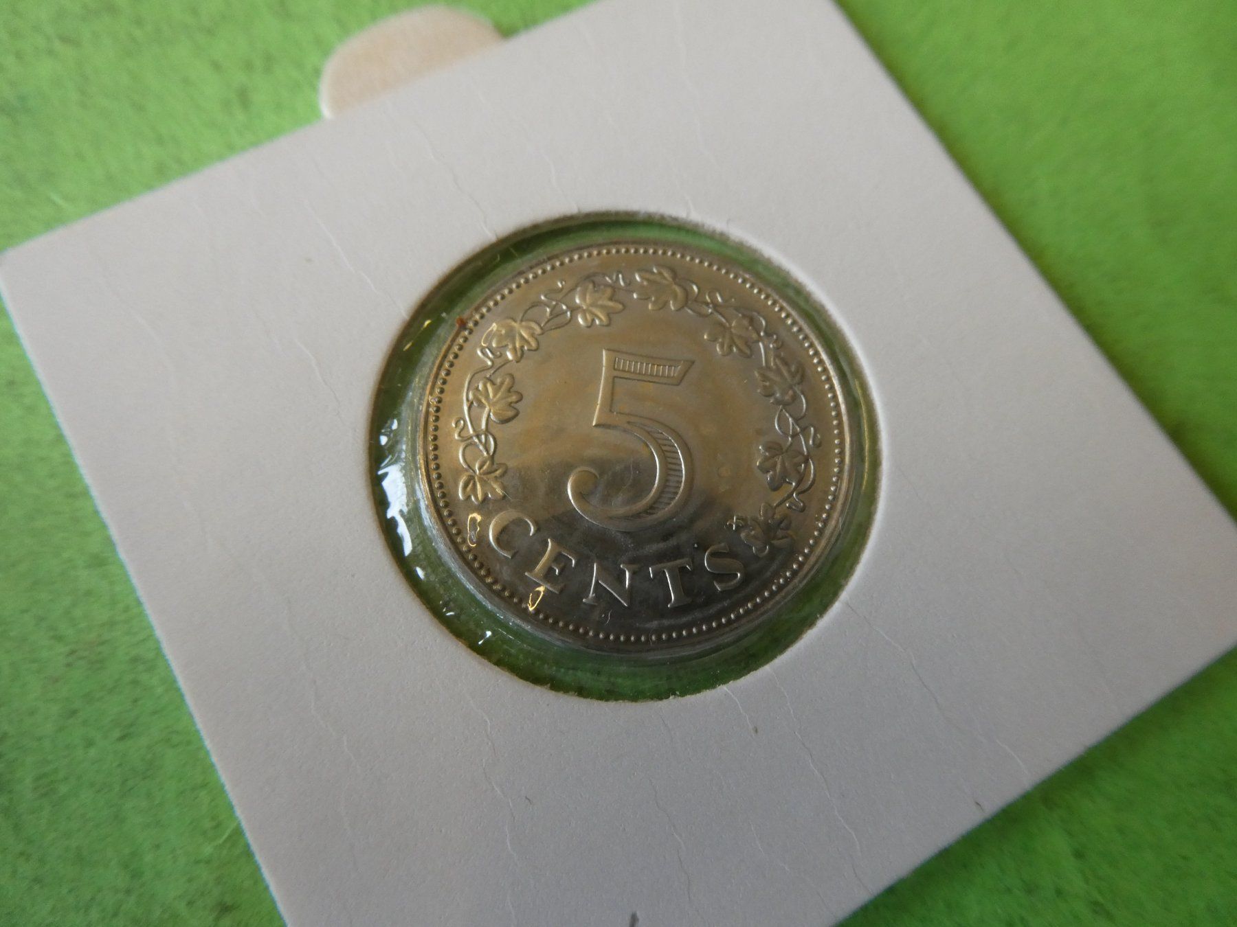 Tutti le monete: Malta 1979, 5 Cents    PP – Usato da Hinterforst venduto da Rohusri 1