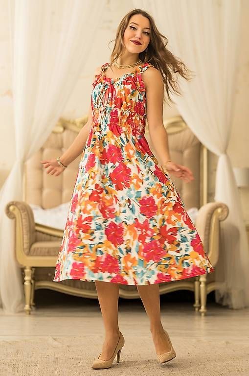 Kleider: Wunderbares buntes sommerKleid S neu – Gebraucht aus Mägenwil von VintageGirly 1