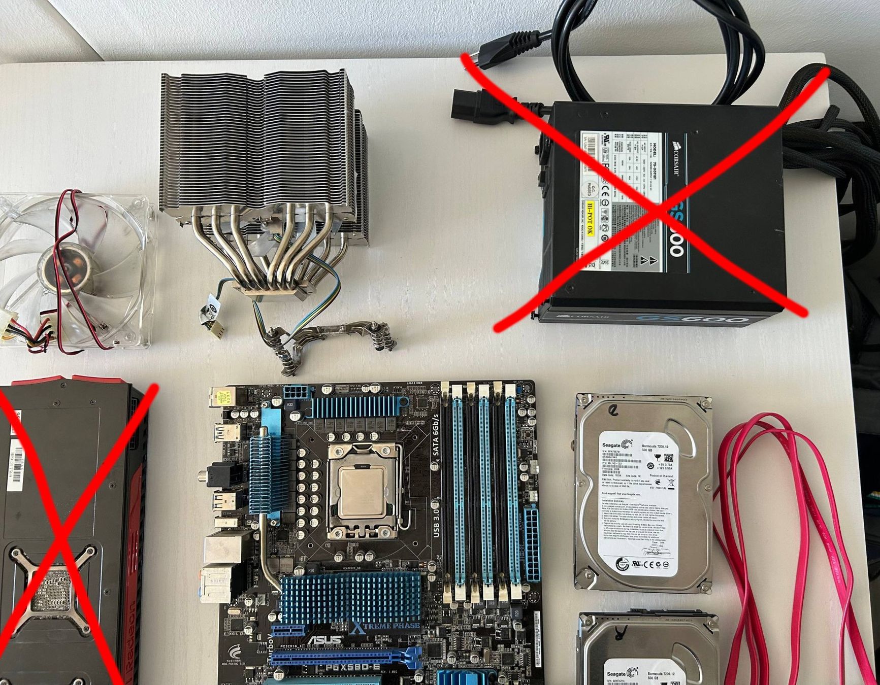 Asus PC: PC Komplett-Set ASUS X58 + Xeon + RAM – Usato da Zürich venduto da mozii 2