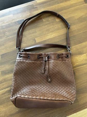 SURI FREY Designer Beuteltasche Braun Crossbody