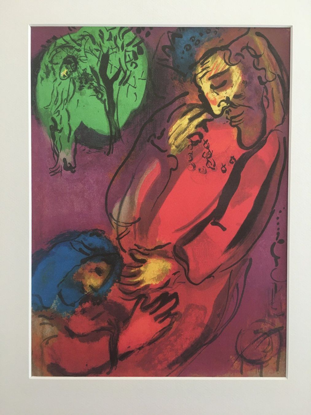 Grafica & Litografie: Marc Chagall BILDER ZUR BIBEL 1956 – Usato da Nennigkofen venduto da Sommersonnen