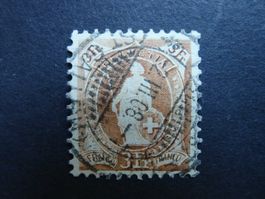 1907 Nr. 100B mit Vollstempel
