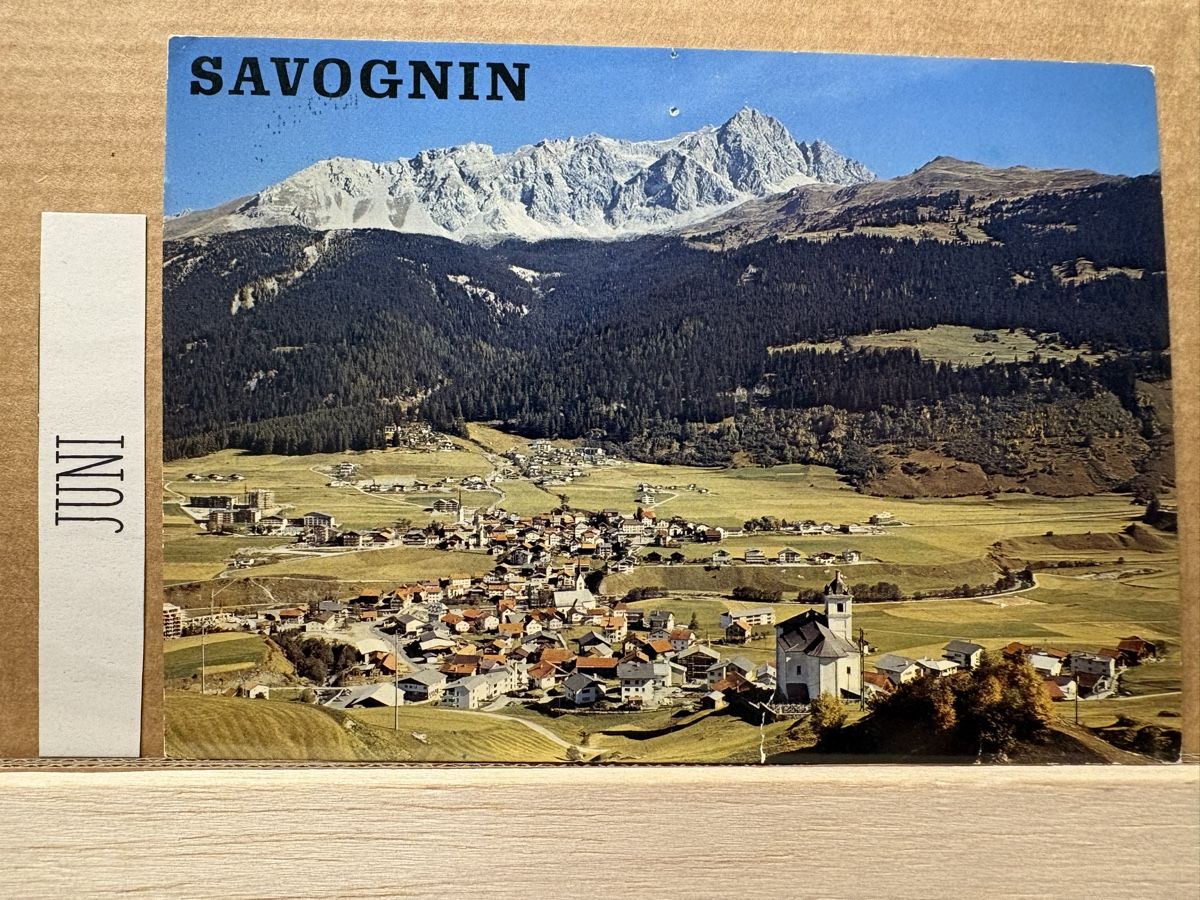 Cartoline postali: AK von Ssvognin Piz Mitgèl – Usato da Rümlang venduto da Kartenpost1