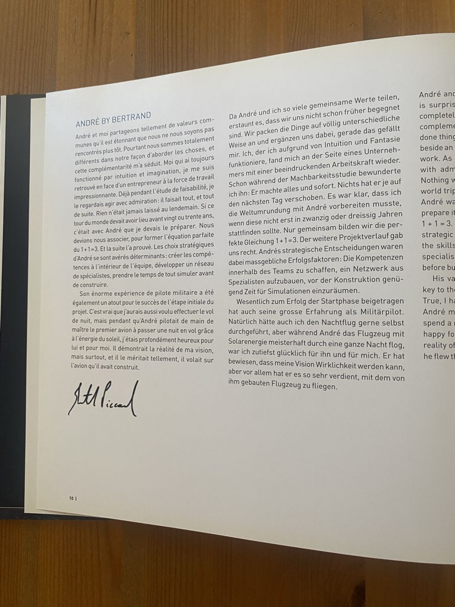 Livres: Solar Impulse HB-SIA – D'occasion à Aathal-Seegräben par wagenburg01 2