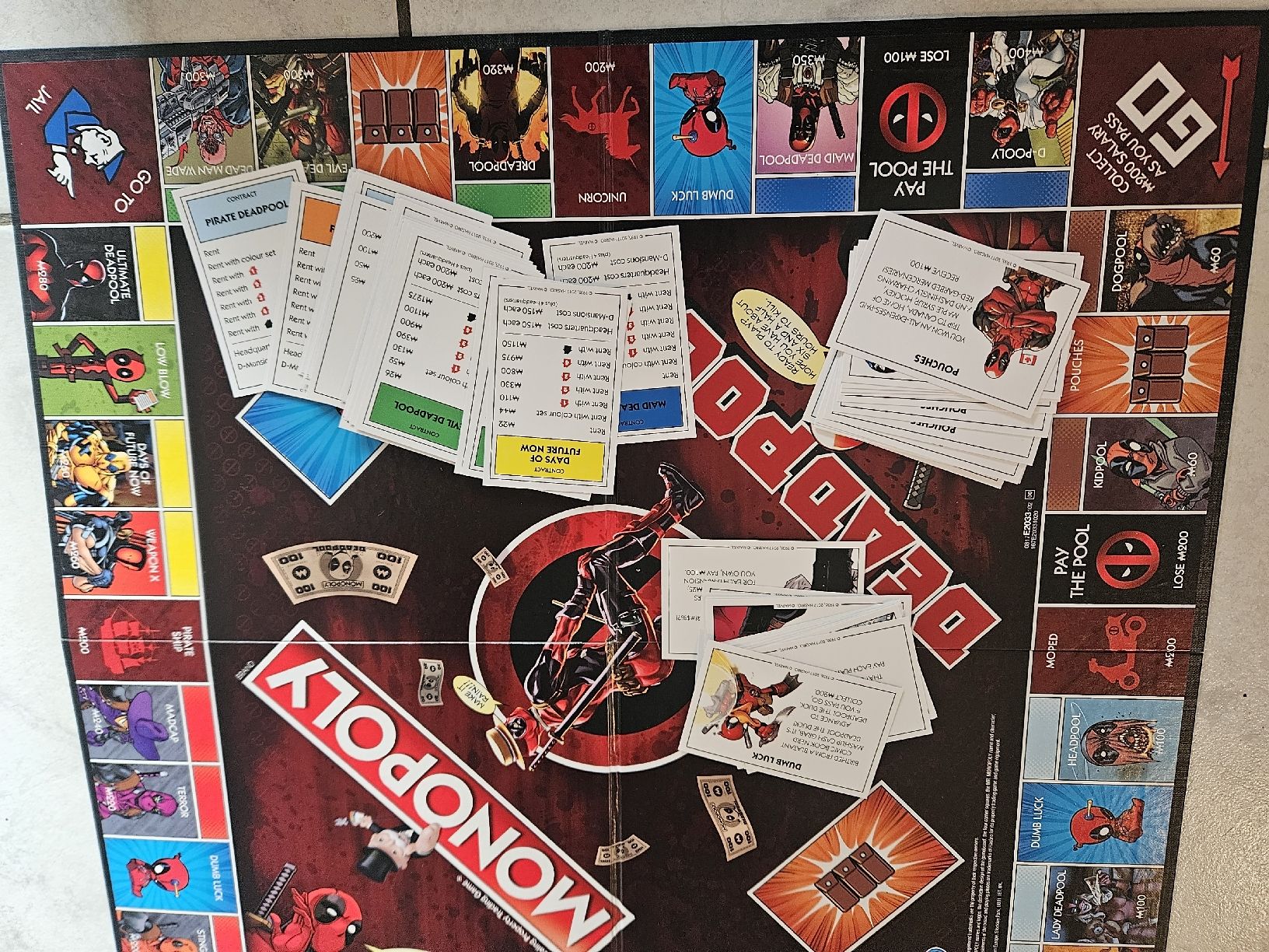 Hasbro Giochi: Monopoly Brettspiel Deadpool – Nuovo (secondo la descrizione) da Aristau venduto da Fr3aKy 3