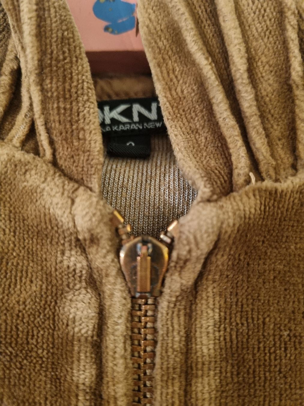 DKNY Maglioni & Felpe: DKNY Velours-Hoodie Grösse 8 – Usato da Lengnau AG venduto da Endless 7