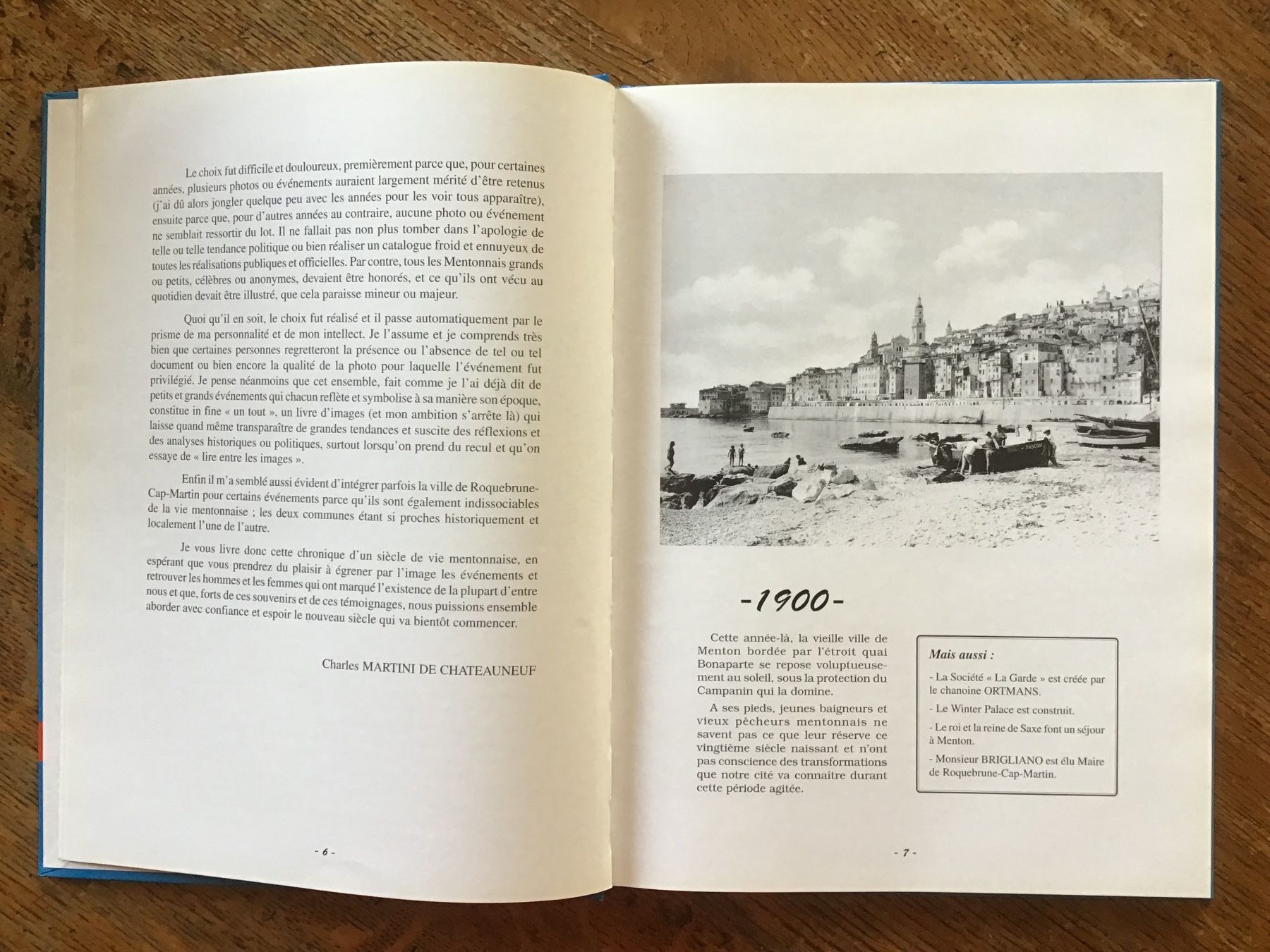 Bücher: Un siècle à Menton 1900-1999 – Gebraucht aus Fully von Ruby97 1