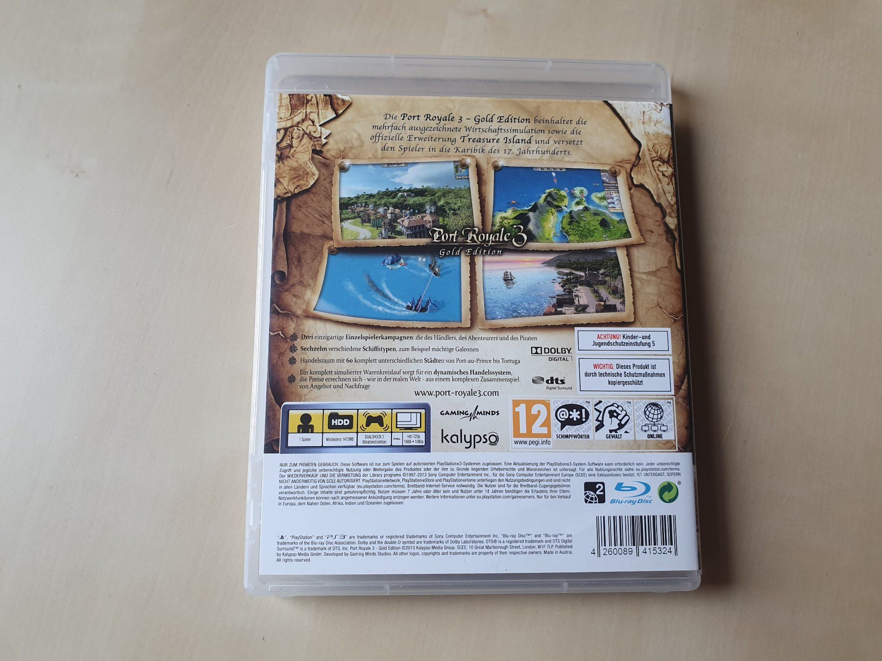 Sony Giochi: Port Royale 3 Gold Edition – Usato da Stansstad venduto da collectorsshop 1