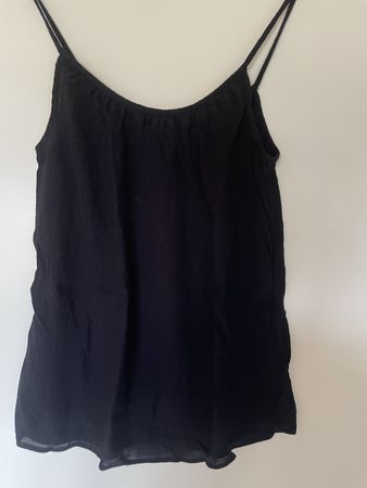 Damen Spaghettitop schwarz