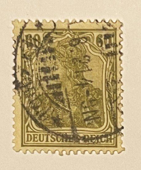 Tutti i francobolli: Deutsches Reich 60 Pfennig – Usato da Oftringen venduto da Vucki