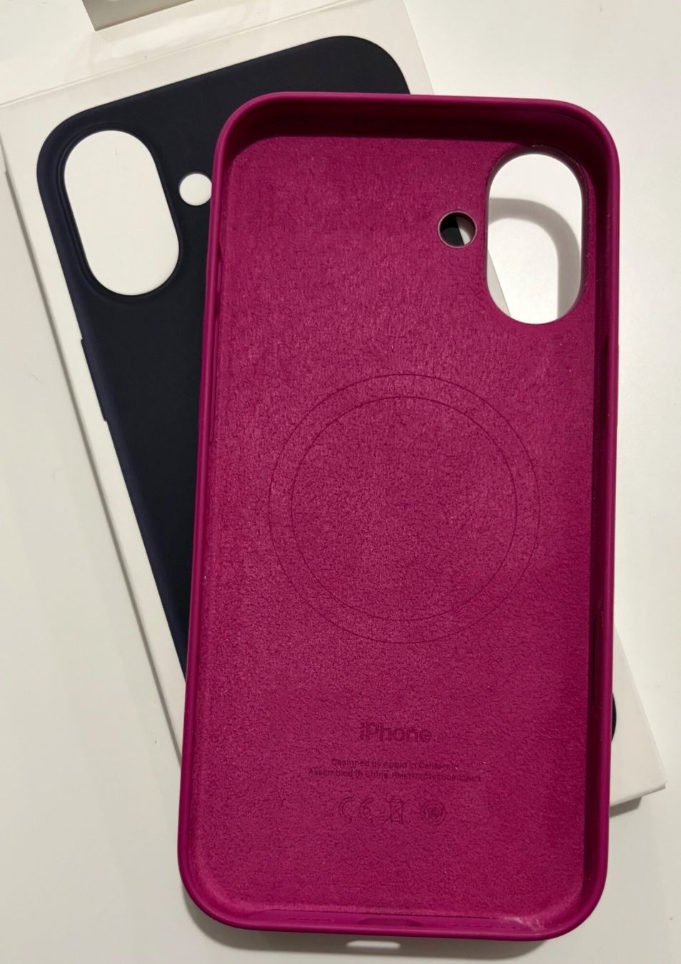 Apple Covers & Schutzfolien: Coque Apple Iphone 16+ en silicone avec MagSafe – Gebraucht aus Petit-Lancy von Stella_Wngr_ 1
