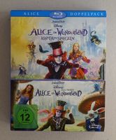 Alice im Wunderland 1+2 - Blu-rays mit Johnny Depp (2 Filme)
