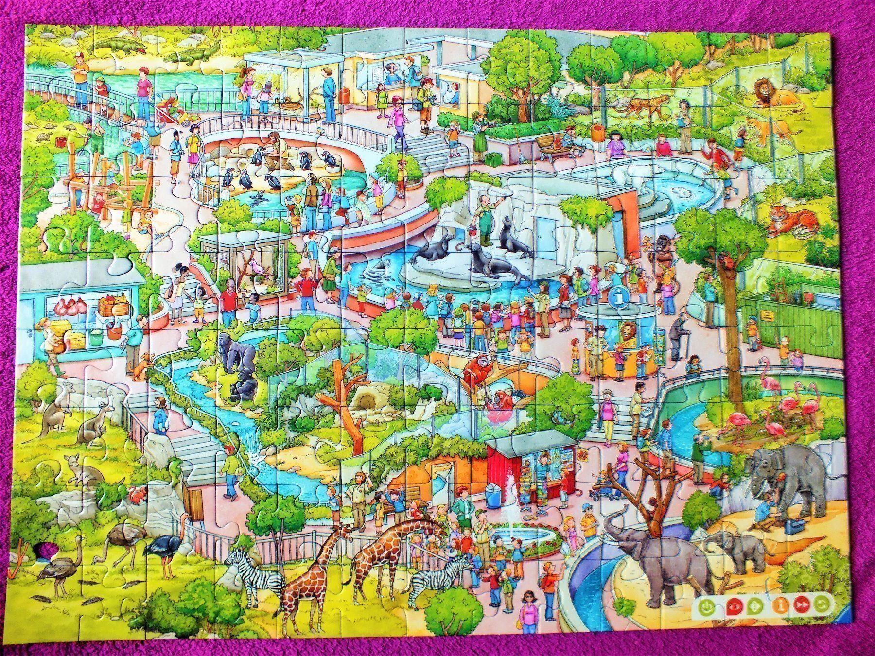 Tiptoi Puzzles: tiptoi Puzzle - Im Zoo – Gebraucht aus Müllheim Dorf von Seeeule01 3