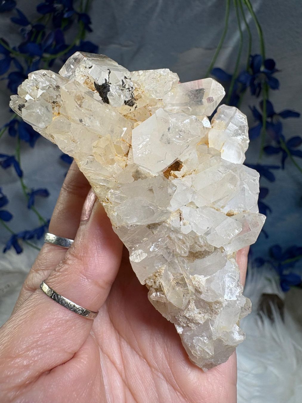 Minerali & Pietre curative: Laotischer Clear Quartz Cluster – Nuovo (secondo la descrizione) da Neuheim venduto da m.hald 4