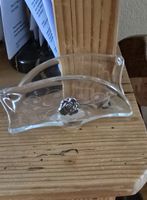 Vintage-Serviettenhalter aus handgeschliffenem Bleikristall